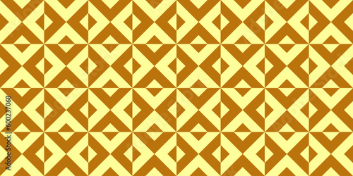 Geometric seamless pattern with rhombuses. Modern op art abstract background.