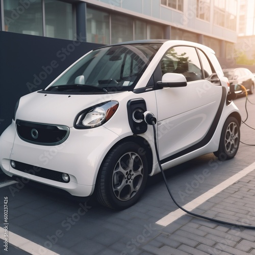 energy electric battery transportation car automobile city technology electricity power. Generative AI.