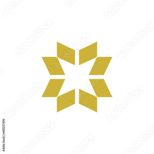 Premium monogram logo Luxury line logotype Universal symbol icon vector design
