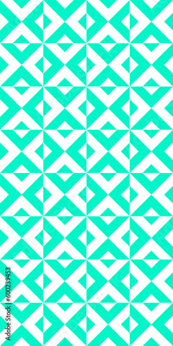 Geometric seamless pattern with rhombuses. Modern op art abstract background.