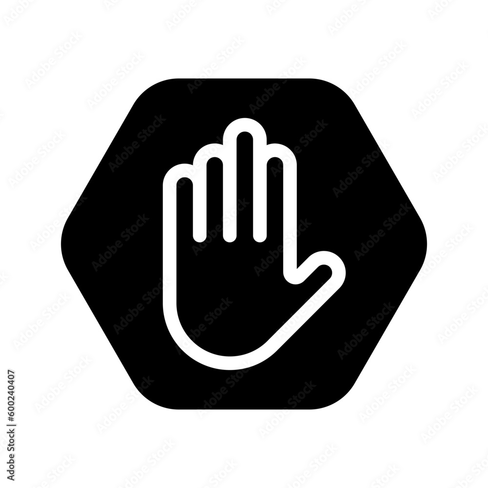 Stop icon. sign for mobile concept and web design. vector illustration Stop icon. sign for mobile concept and web design. vector illustration