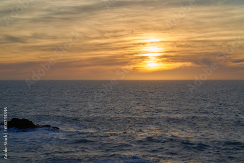 A dramatic sunset at Essaouira city