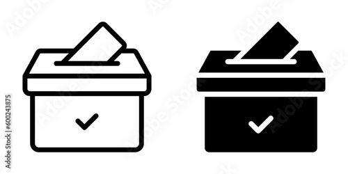 Vote icon. sign for mobile concept and web design. vector illustration