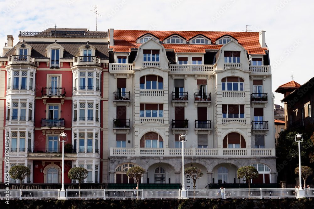 Apartment block in Portugalete, Spain