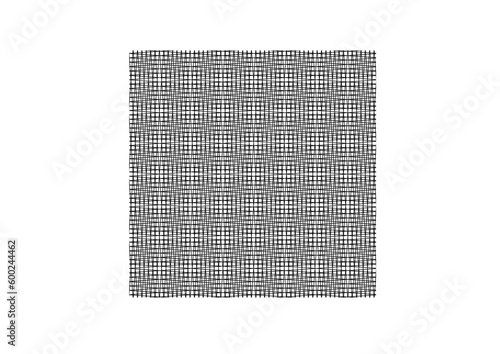 interessante quadratische fläche mit einem orthonogalem gitter gefüllt, textiles netz, modern art,