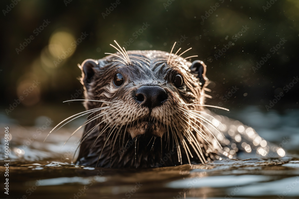 Discover Nature's Playful Wonders: Captivating Photo of a Playful Otter Discover Nature's Playful Wonders: Captivating Photo of a Playful Otter