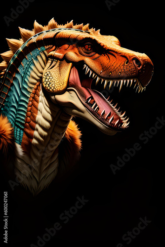 Tyrannosaurus rex illustration © Robert Rozbora