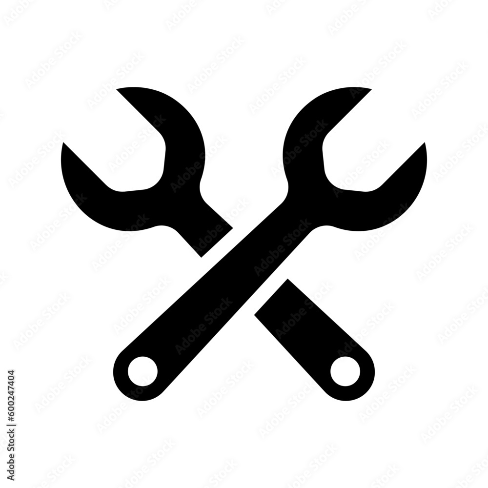 Tools icon. sign for mobile concept and web design. vector illustration Tools icon. sign for mobile concept and web design. vector illustration