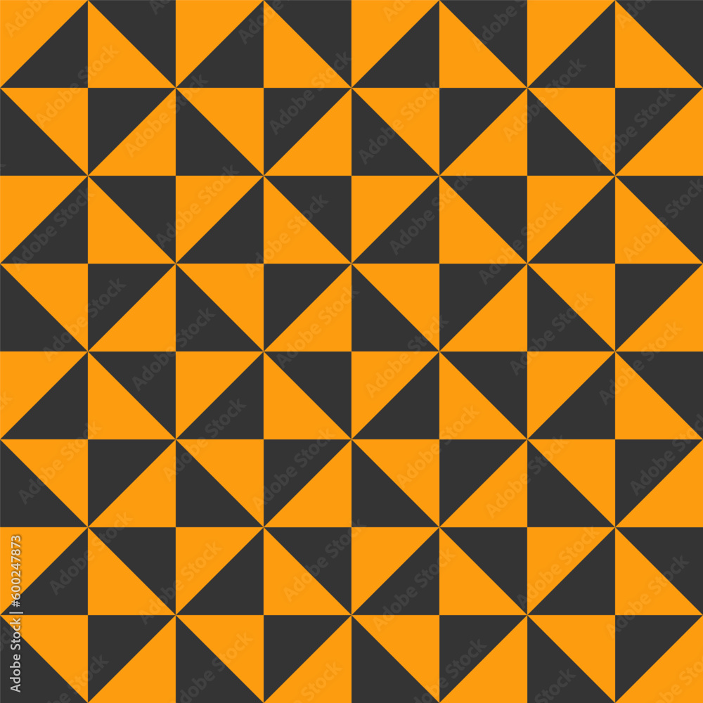 Geometric seamless pattern with triangles. Modern op art abstract background. Geometric seamless pattern with triangles. Modern op art abstract background.