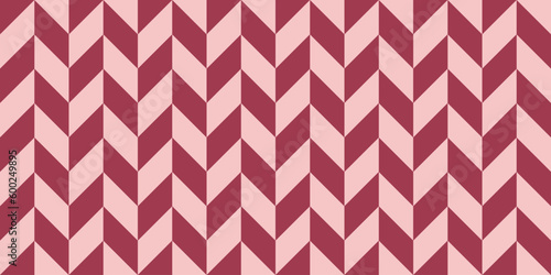 Zigzag geometric seamless pattern. Modern op art striped abstract background.