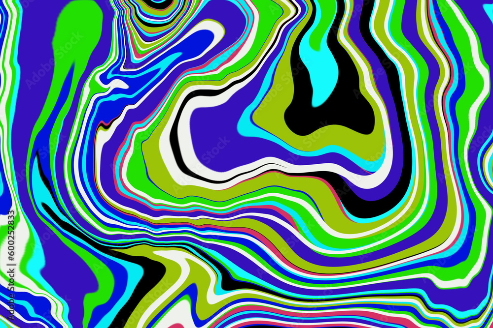 Obraz premium Green blue Purple Marble texture