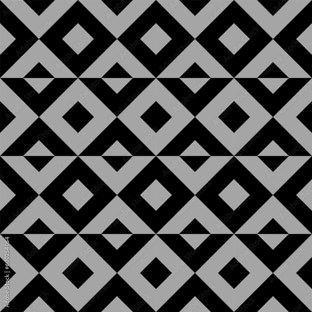 Geometric seamless pattern with rhombuses. Modern op art abstract background. Geometric seamless pattern with rhombuses. Modern op art abstract background.