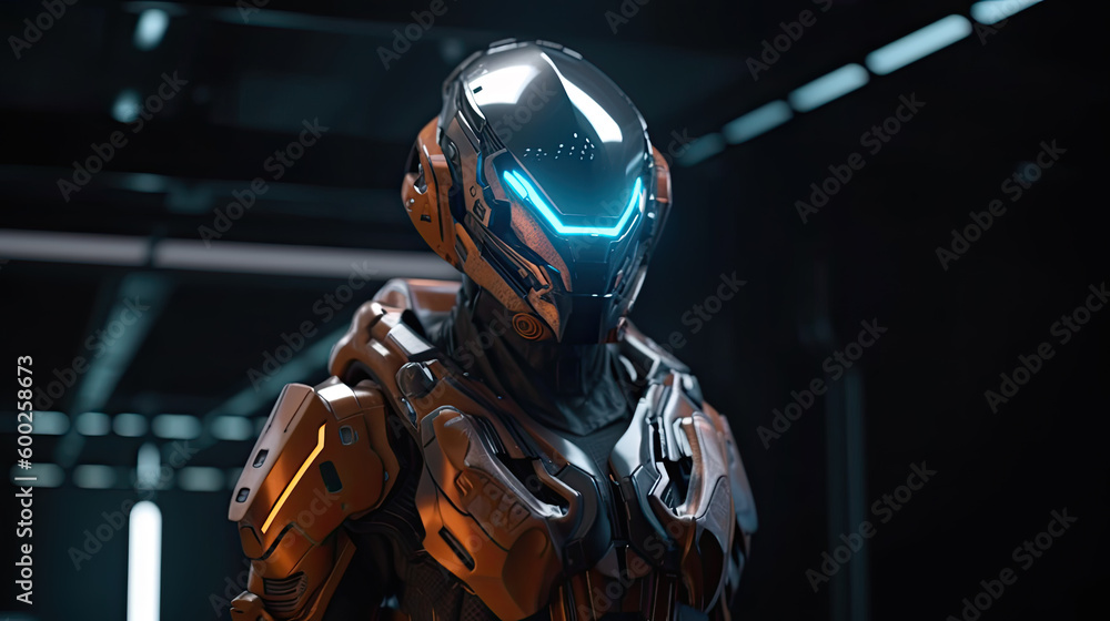 Illustration of a game character. -AI generated image. Illustration of a game character. -AI generated image.