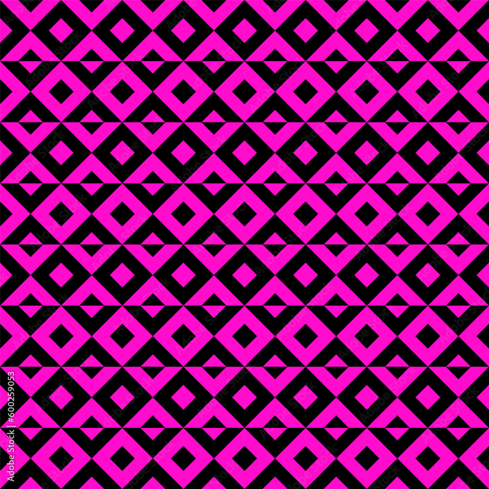 Geometric seamless pattern with rhombuses. Modern op art abstract background. Geometric seamless pattern with rhombuses. Modern op art abstract background.