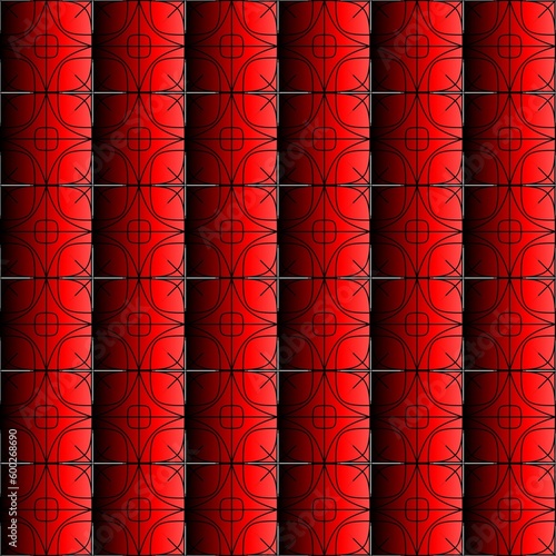 red background with a pattern