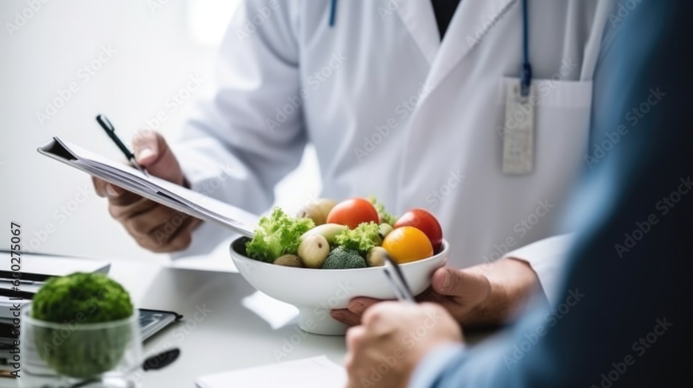 dietician consulting with a client generative ai dietician consulting with a client generative ai