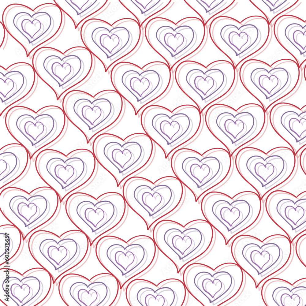 Contour hearts with small volume effects Contour hearts with small volume effects