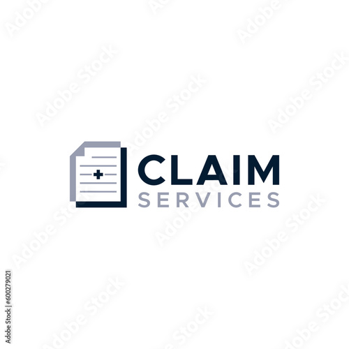 A unique logo combination of a piece of paper with an edge that describes a process.