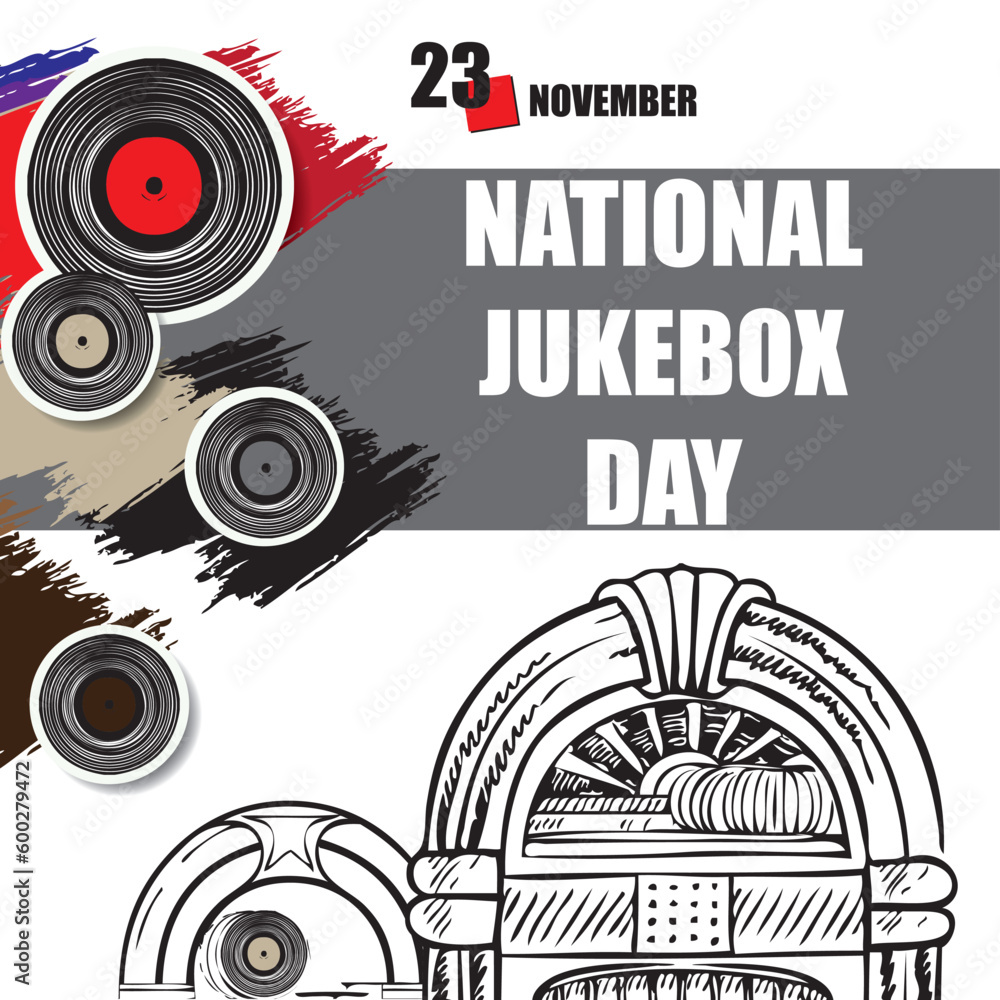 Obraz premium National Jukebox Day