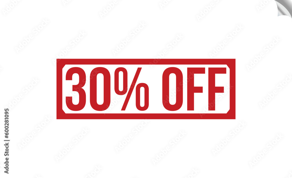 30% Off rubber stamp vector illustration on white background. 30% Off rubber stamp. 30% Off rubber stamp vector illustration on white background. 30% Off rubber stamp.