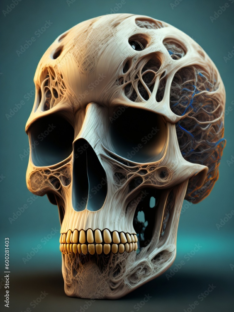 human skull isolated on black human skull isolated on black