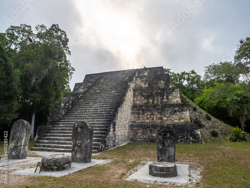 Ruinas Mayas de Tikal en Petén, Guatemala