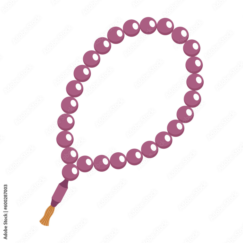 Obraz premium Islamic Tasbih Illustration