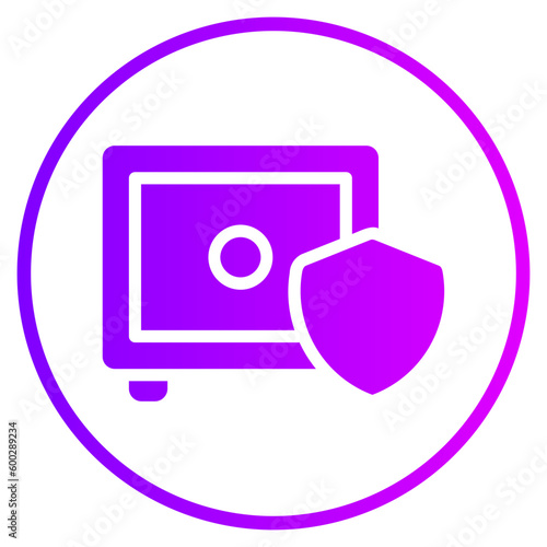 safebox gradient icon