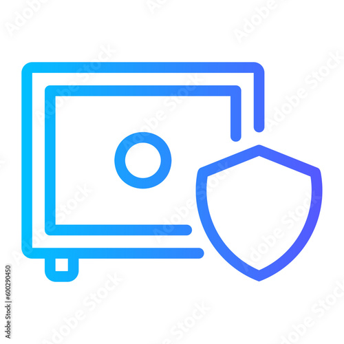 safebox gradient icon