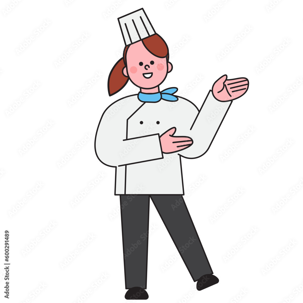 A pastry Chef Who makes desserts A pastry Chef Who makes desserts