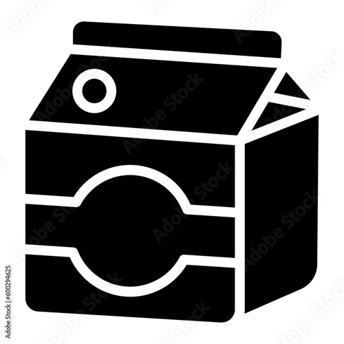 soy milk Solid icon