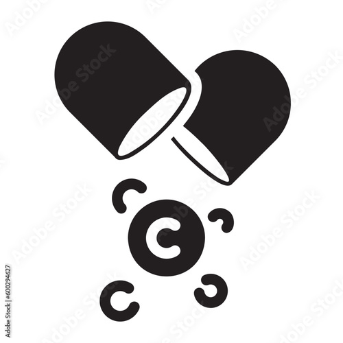 vitamin c Solid icon