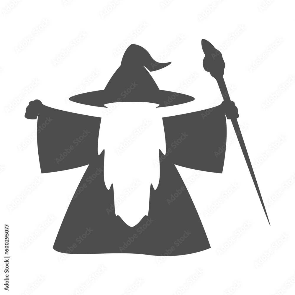Wizard logo icon design