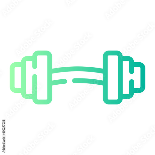 gym Line Gradient Icon