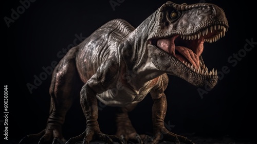 Full body portrait, award winning wildlife photography of an angry tyrannosaurus rex, tyrannosaurus rex 3d render, tyrannosaurus rex dinosaur, wallpaper, Generative AI © Ameer