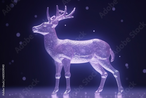 Christmas Reindeer, generative AI