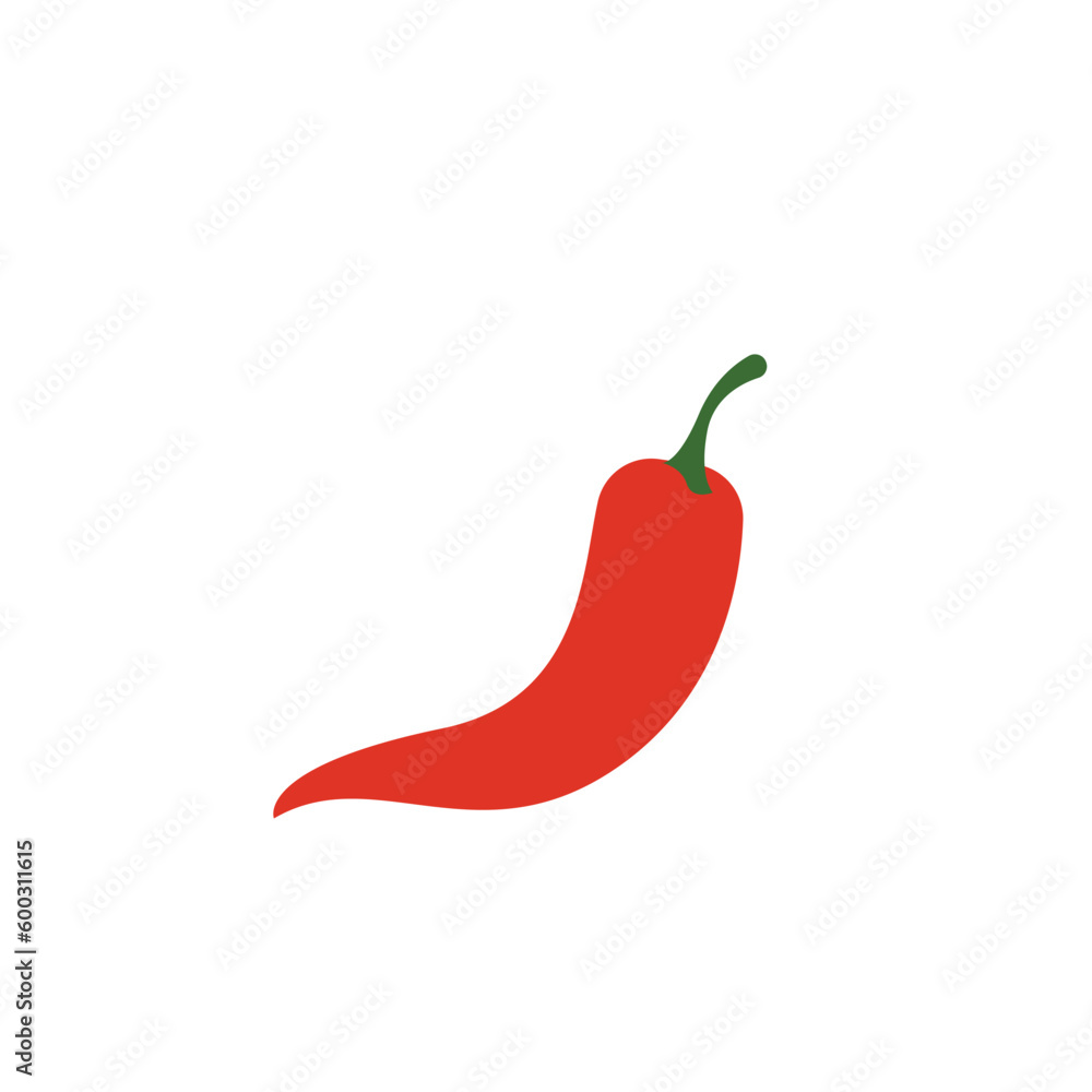 chili logo icon - obrazy, fototapety, plakaty 