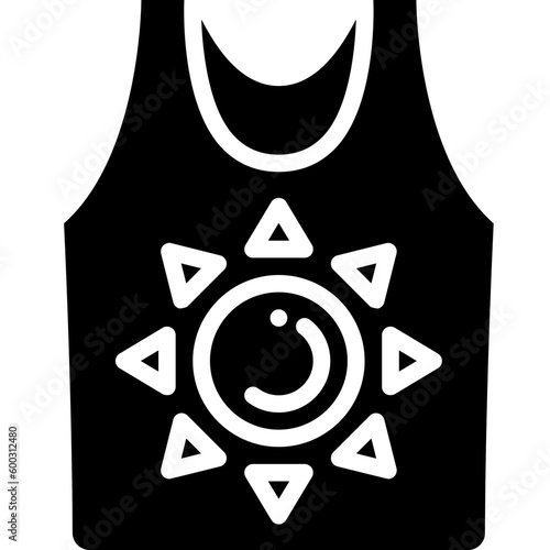 tank top solid icon