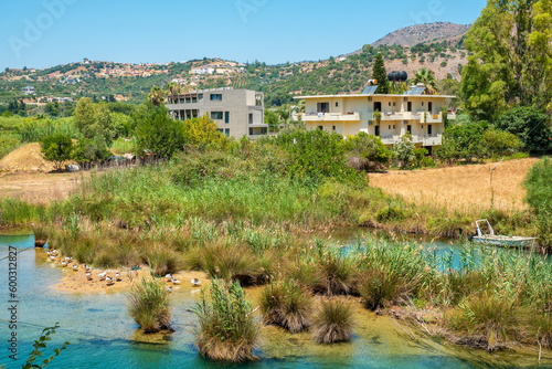 Cretan landscape. Georgioupolis, Crete, Greece