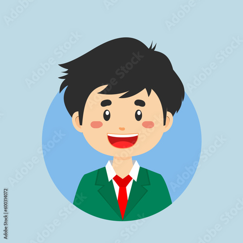 Avatar of a Japanese High School Character