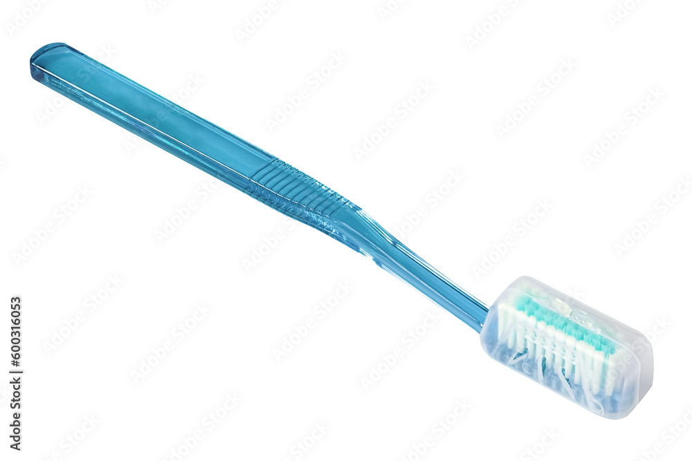 Blue tooth brush isolated on a white background Blue tooth brush isolated on a white background