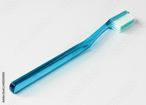 Blue tooth brush isolated on a white background