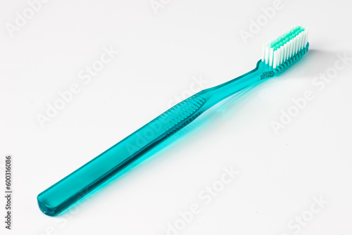 Blue tooth brush isolated on a white background