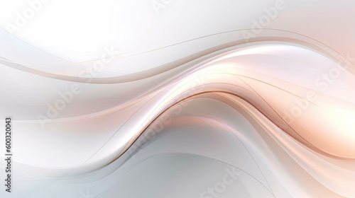Simple white elegan luxury background with smooth lines in light colors variation 7