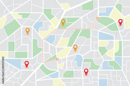 Custom location map interface for web and mobile app