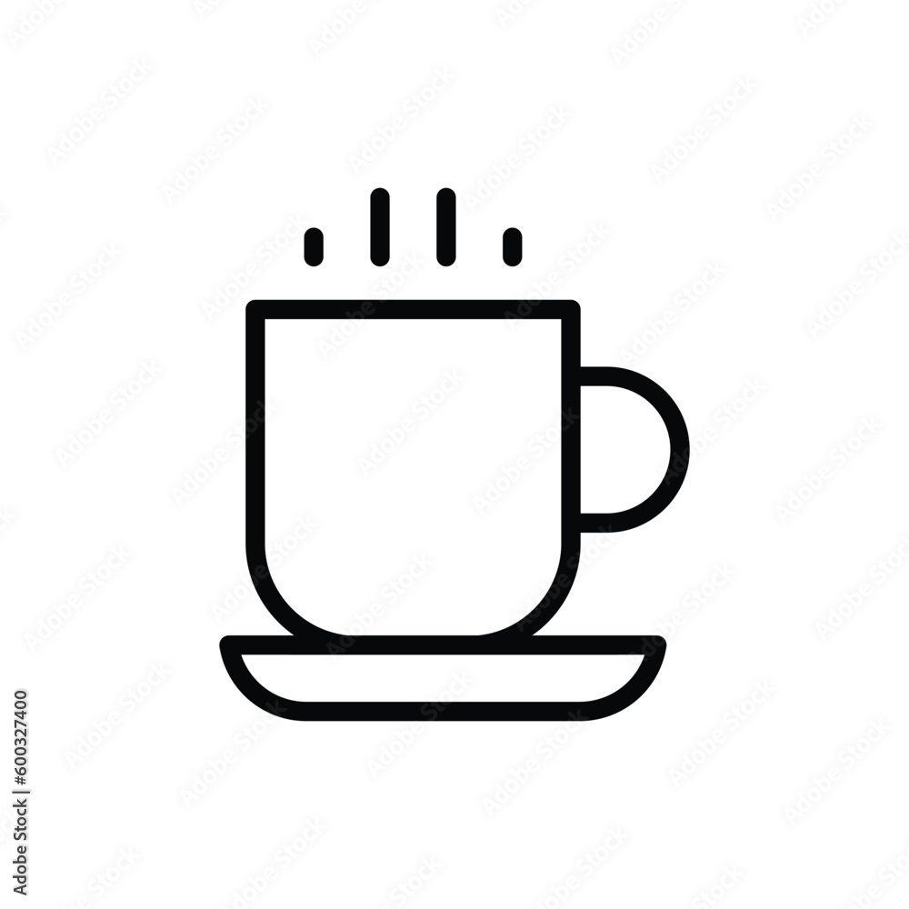 Hot Drinks icon vector stock. Hot Drinks icon vector stock.