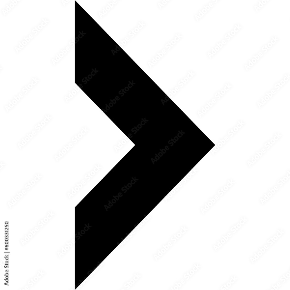 Fototapeta premium Next Arrow Shape