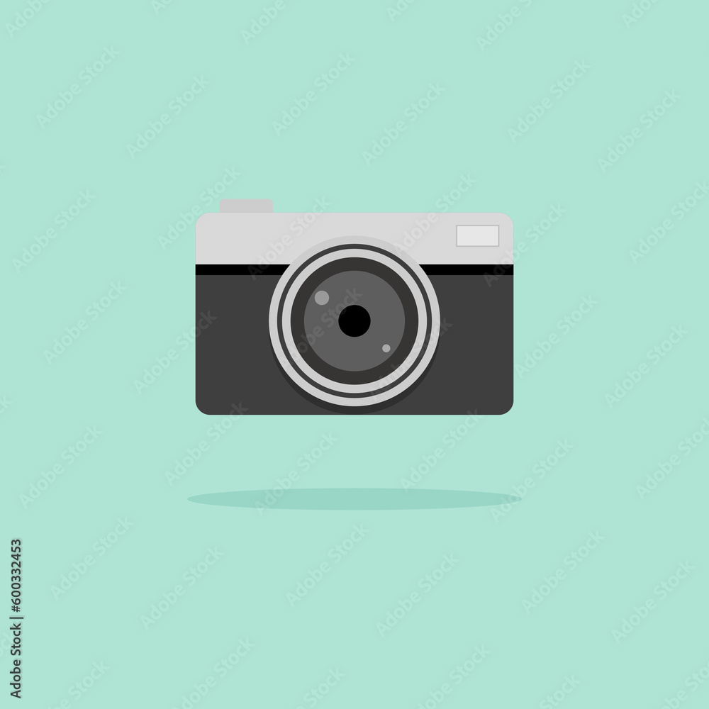 Photography capture image equipment. Camera icon.