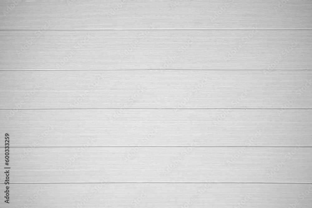Naklejka premium Empty white horizontal plank wall texture background. white horizontal plank texture for background, wood background