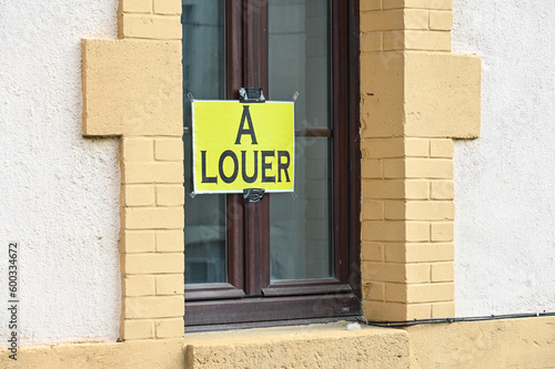 Vászonkép maison logement louer locataire loyer proprietaire